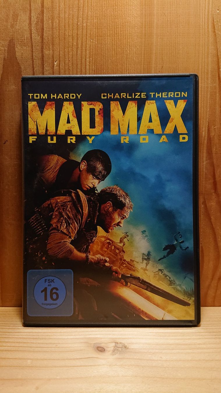 Tutti i DVDs: MAD MAX FURY ROAD DVD mit Tom Hardy – Usato da Wilderswil venduto da Exebub