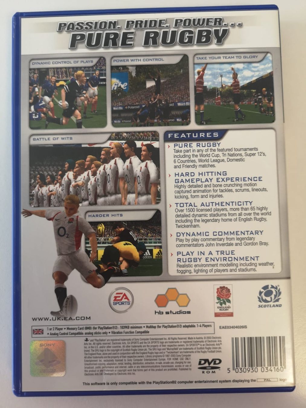 Spiele: Rugby 2004 (PS2) – Gebraucht aus Herisau von Seyashop_2 2