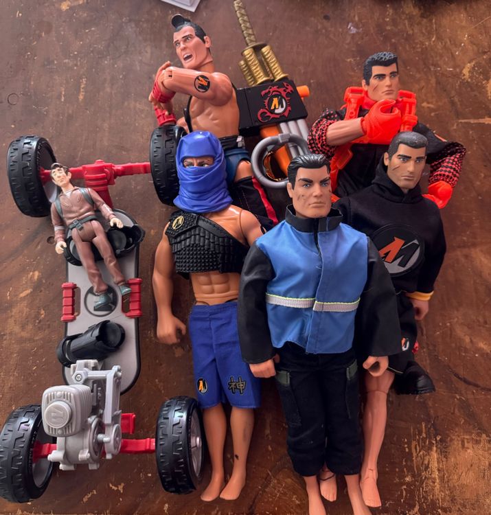 Lot De Figurines Action Man Hasbro – 1999 – Occasion