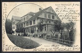 AK Menzberg, Ansicht vom Hotel-Kurhaus