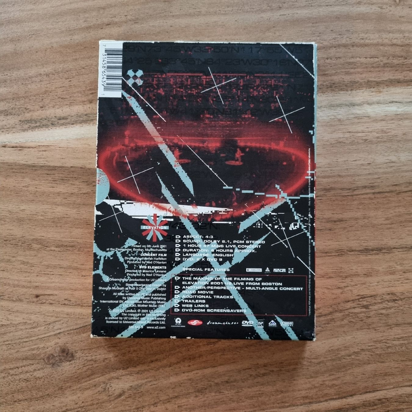 Tutti i DVDs: U2 DVD elevation 2001 – Nuovo (secondo la descrizione) da Zürich venduto da ret_7ppg 1