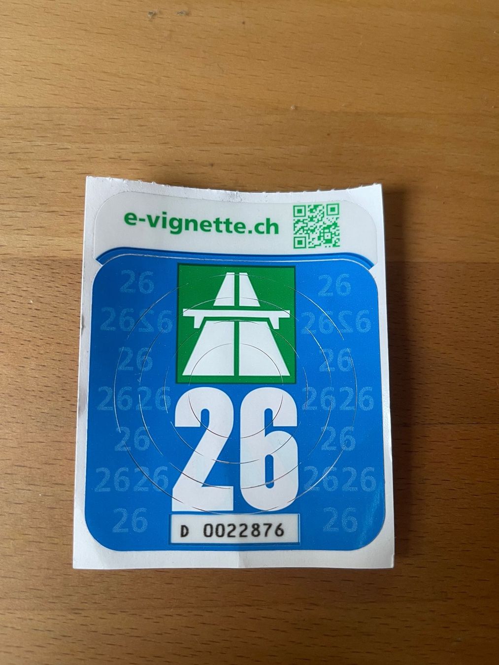 Vignette autostradali: Autobahnvignette 2026 - neu – Nuovo (secondo la descrizione) da Küsnacht ZH venduto da Hanna65