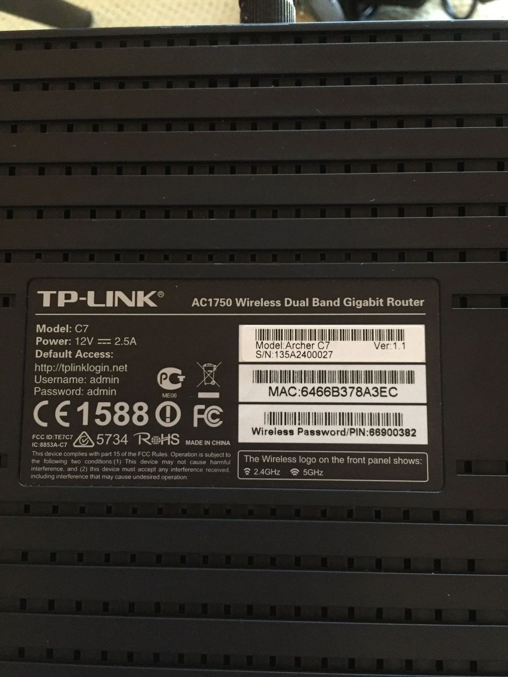Verstärker: Wi Fi Router TP-Link AC1750 verhandelbar – Gebraucht aus Gisikon von luz_l95s 2