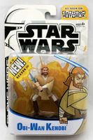 STAR WARS CLONE WARS OBI-WAN KENOBI NEW UNOPENED HASBRO 2005
