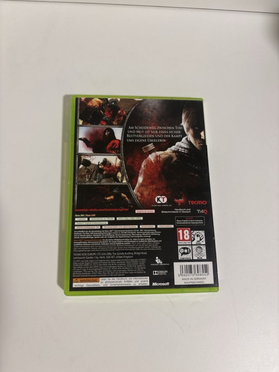 Jeux: Ninja Gaiden 3 – Xbox 360 – Neuf (Voir description) à Basel par ErenEY 1