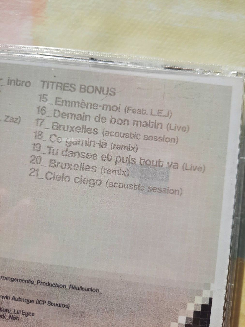CD: CD Boulevard des Airs - Bruxelles – Usato da Pully venduto da bro_n52j 3