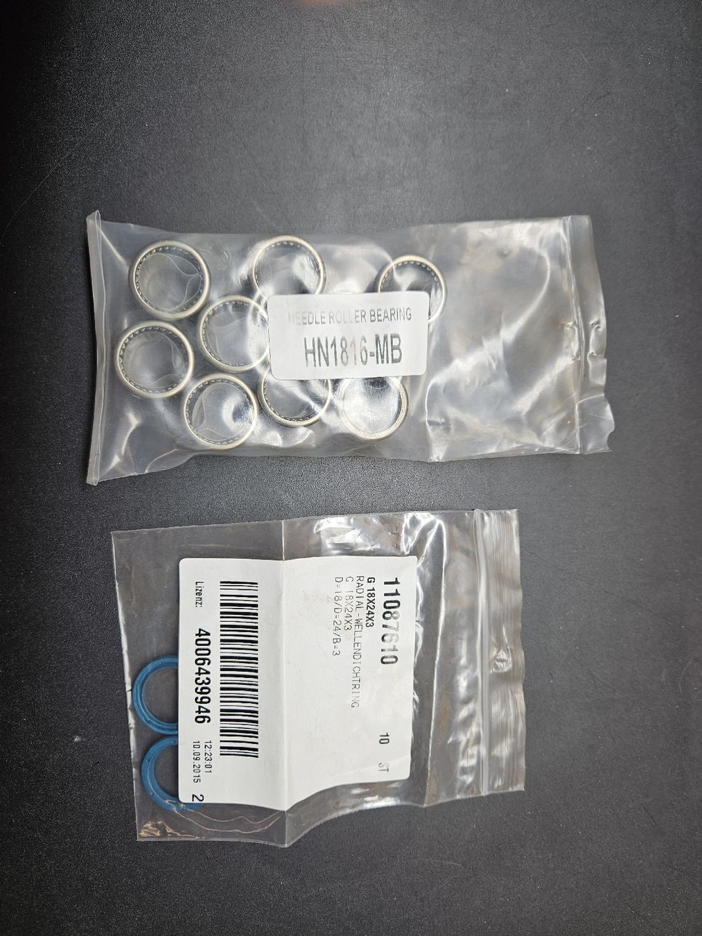Tutti i ricambio per moto: Nadellager, Needle Roller Bearing, neu, ungebraucht – Nuovo (secondo la descrizione) da Luzern venduto da Joker84