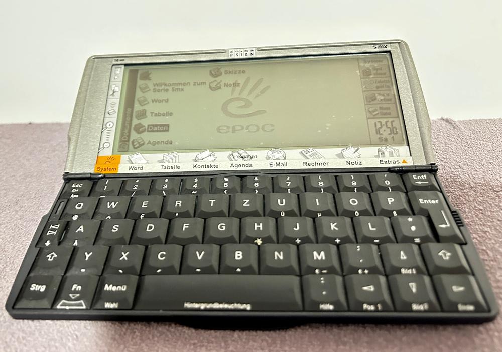 PSION Series 5mx, 16 MB RAM, und viel Zubehör | Acheter sur Ricardo