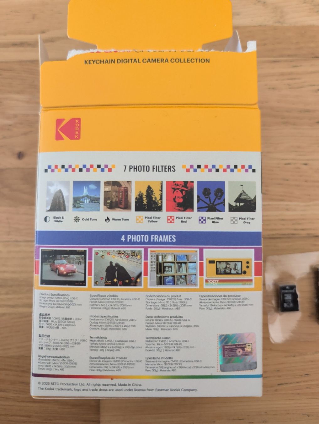 Kodak Appareil photo: Kodak Charmera type 03 + MicroSD 8GB – D'occasion à Collombey par dan_kf9j 5