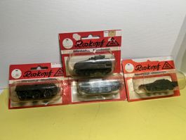 4x Roskopf Miltärmodelle in OVP in 1/87