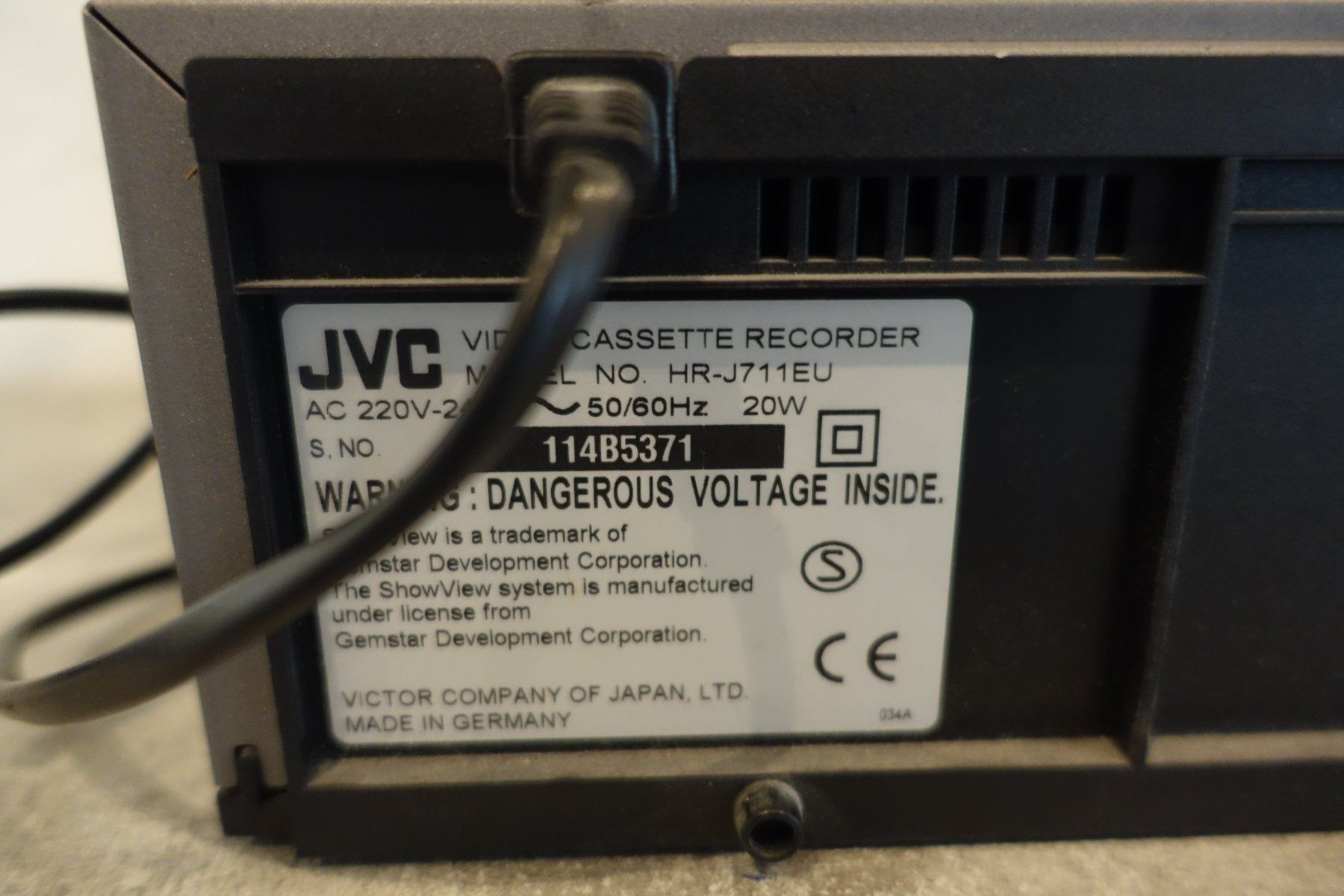 JVC Registratori: Video-Recorder JVC – Usato da Belp venduto da Mazarron58 2