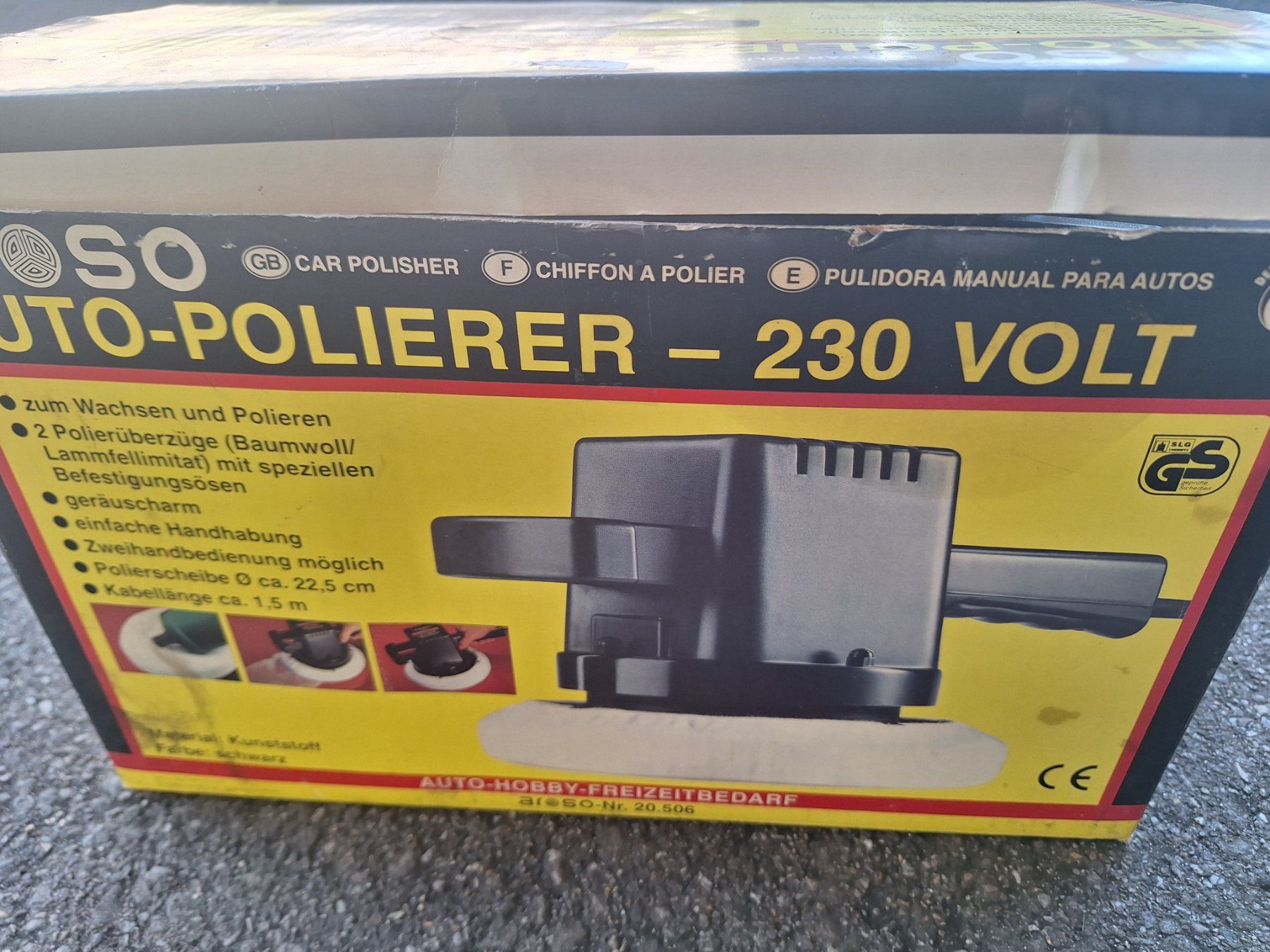 Elettrodomestici da cucina: Aroso Auto-Polierer 230 Volt mit OVP – Usato da Lachen SZ venduto da arm_88pw