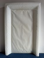 White baby changing mat, padded, clean, like new!