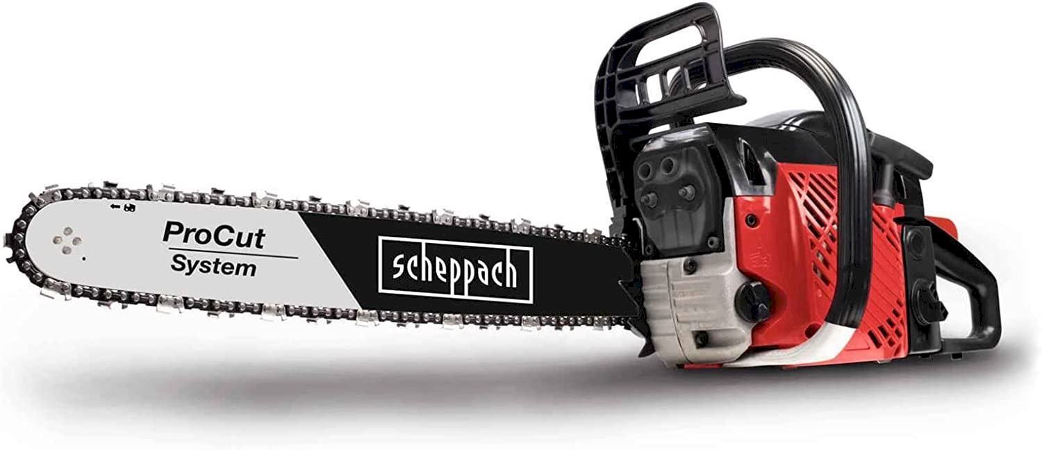 Scheppach Scies: Scheppach CSP50 Benzin Kettensäge 45cm – Neuf avec emballage d'origine à Bottighofen par zaap