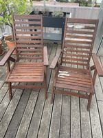 IKEA Stühle Outdoor mit Polster 
