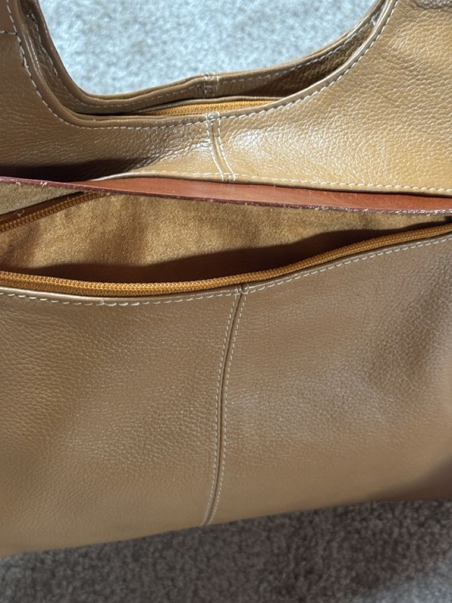 Borse da donna: Sac en cuir marron, grand format – Usato da Vuippens venduto da Anna_as 6