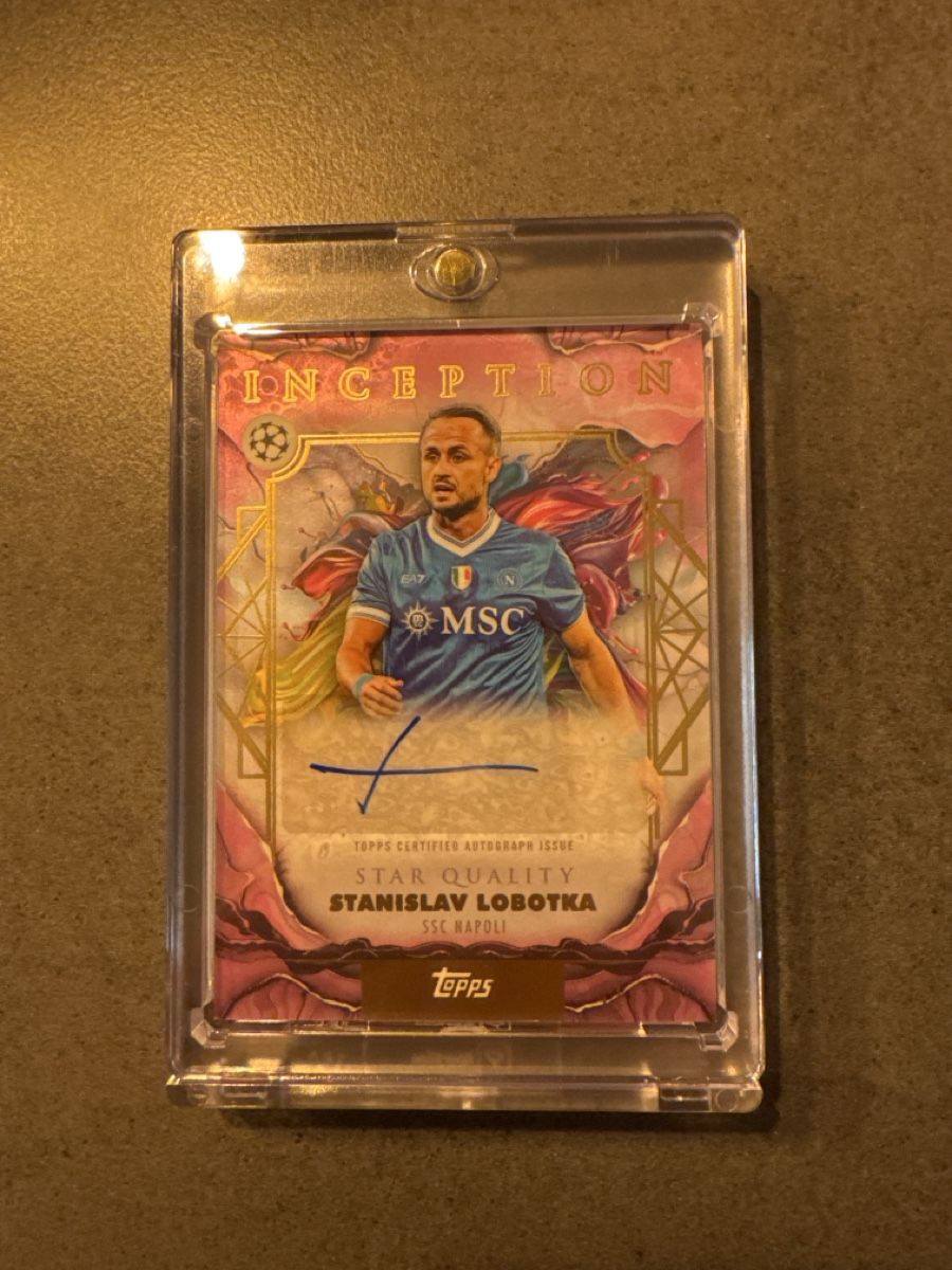 Topps Carte collezionabili: Topps Inception Stanislav Lobotka Auto /75 – Nuovo (secondo la descrizione) da Winterthur venduto da Fischinho