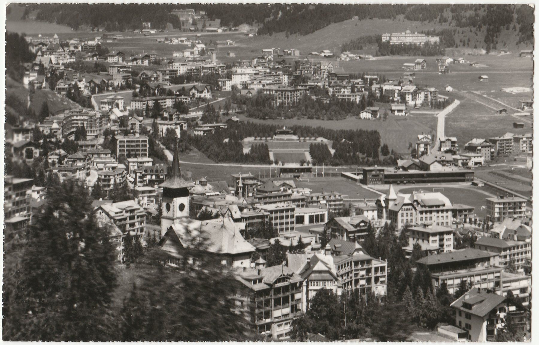 Cartoline postali: DAVOS – Usato da Fällanden venduto da Blausegelfliege 2