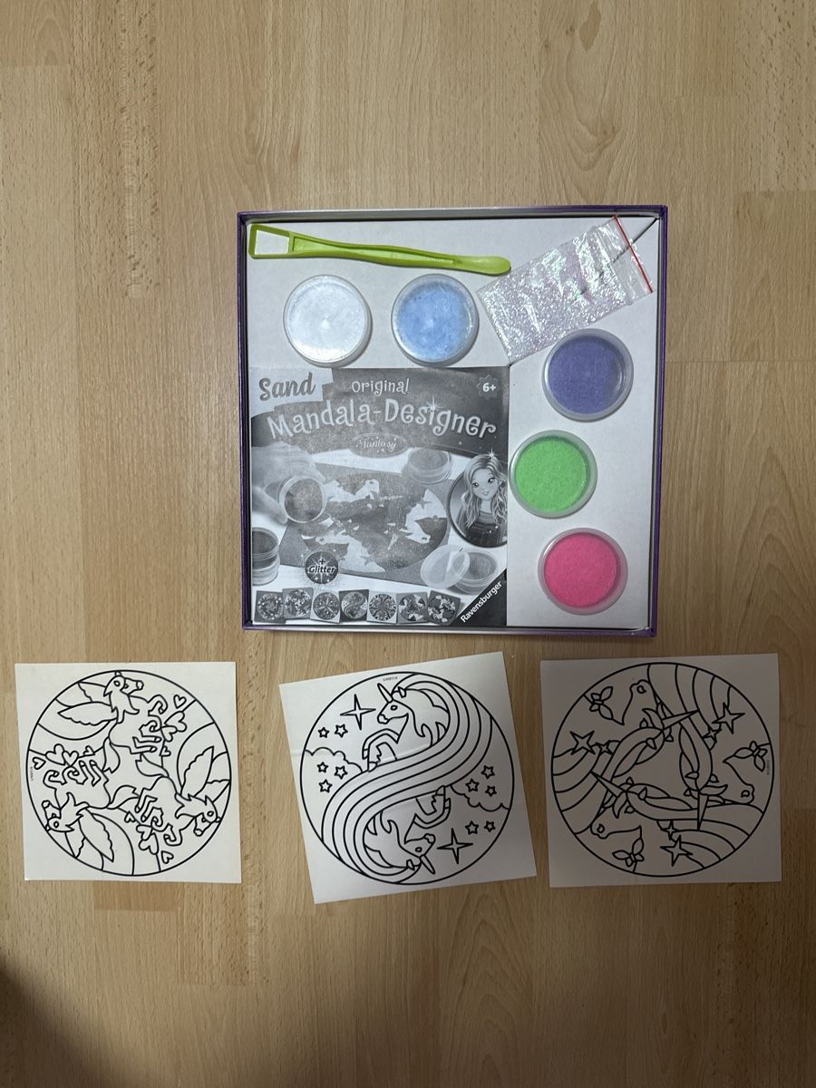 Kit bricolage: Mandala-Designer mit Glitzer, Ravensburger – Usato da Seon venduto da Melanie82 1