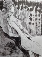 ROBERT BURKHARD LITHOGRAPHIE SIGNIERT NUMMERIERT BLATT 6/10
