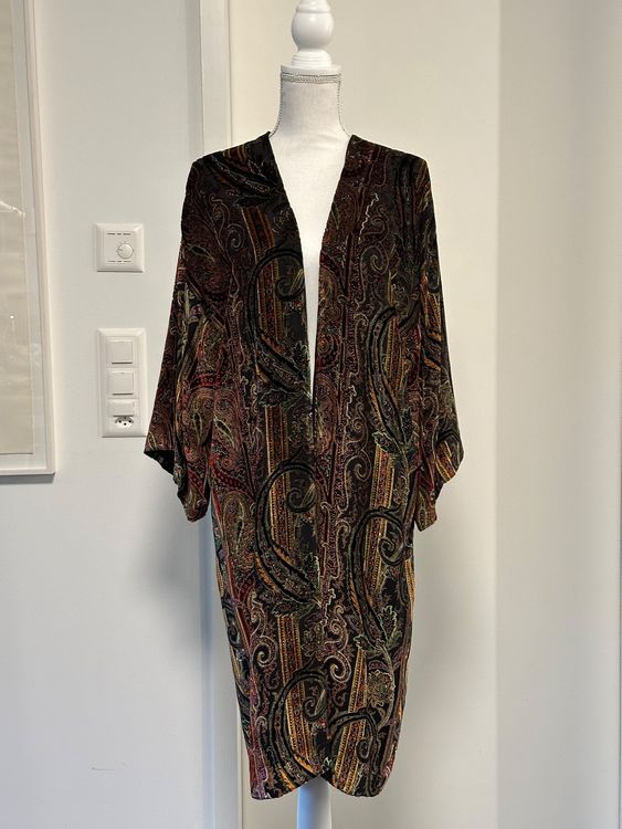 superschöner Kimono Mantel von ETRO aus Samt und Seide | Kaufen auf Ricardo