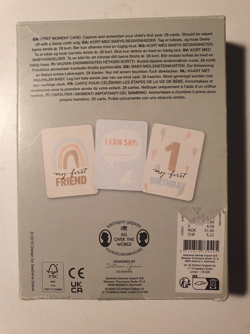 Giochi: First Moment Cards – Usato da Zürich venduto da loosebone 1