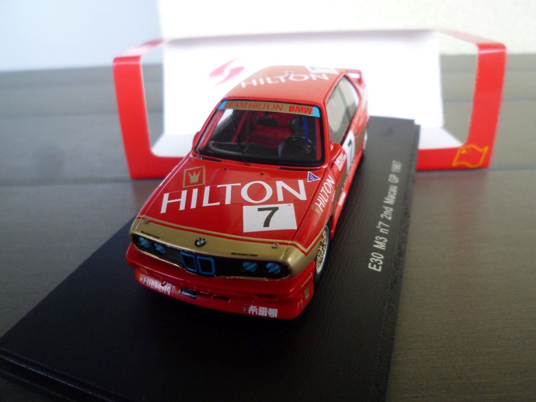 Modellautos: BMW M3 (E30) (Macau GP 1987) – Neu und originalverpackt aus Flawil von Imperiosud 2