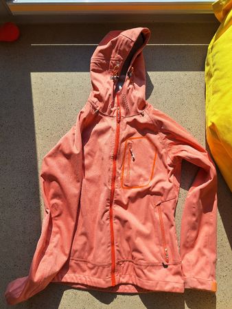 46 NORD Softshell / Regen Jacke, Orange, Gr. 38 - Top Zustan