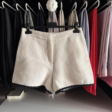 MAJE Tweed Shorts