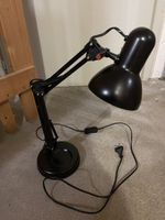 Schwarze Architektenlampe / Schreibtischlampe, Top Zustand