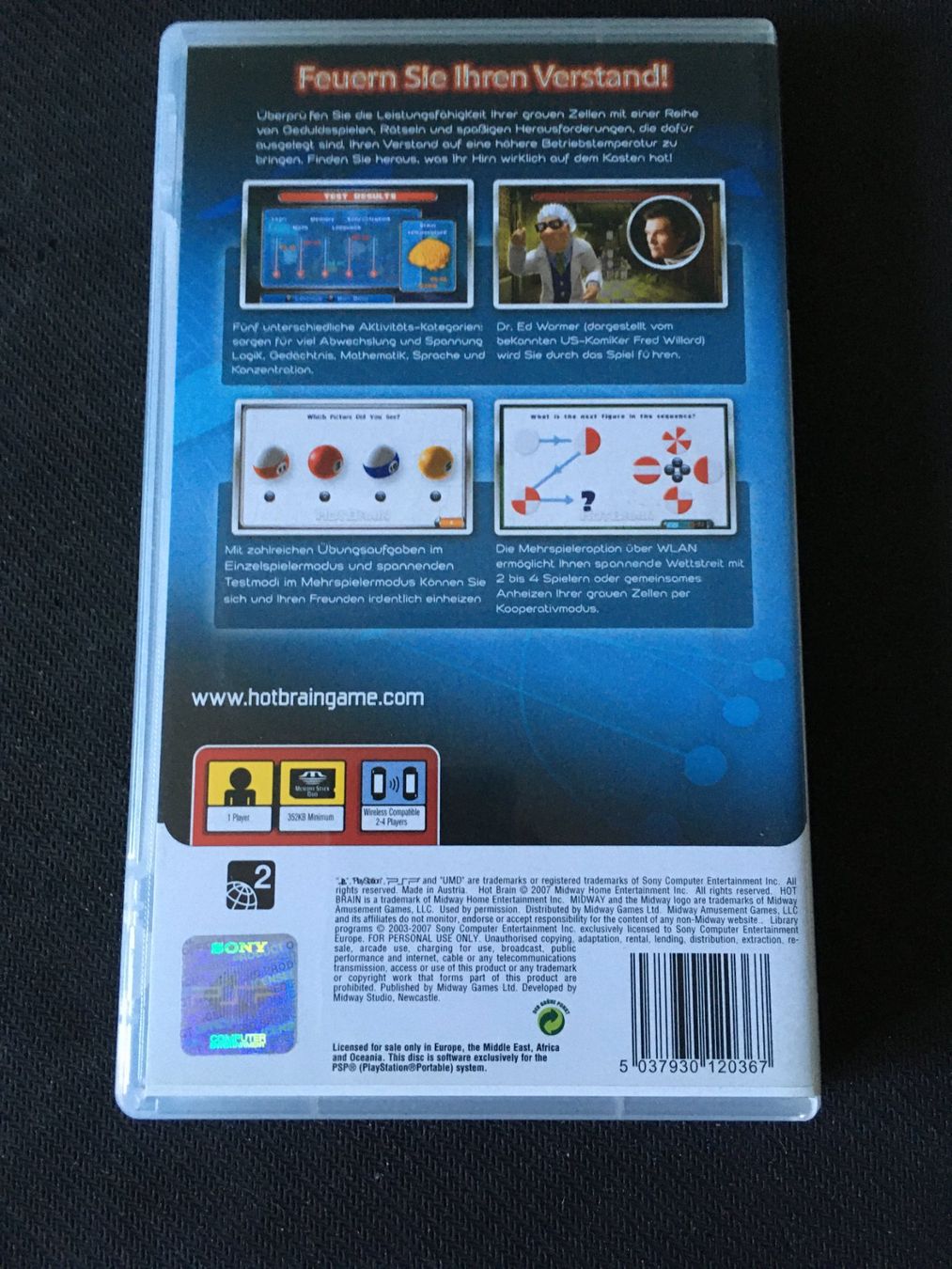 Sony Giochi: Hot Brain für PSP – Usato da St.Gallen venduto da Punktchen01 1