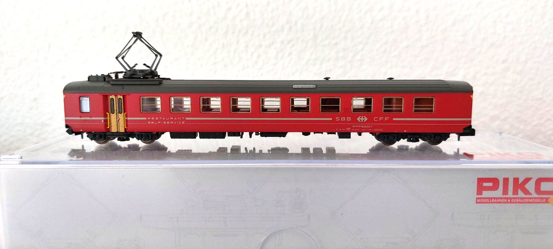 Piko Modellini di ferrovie: Piko SBB WR " RESTAURANT  SELF SERVICE " – Usato da Biberist venduto da Ntrains
