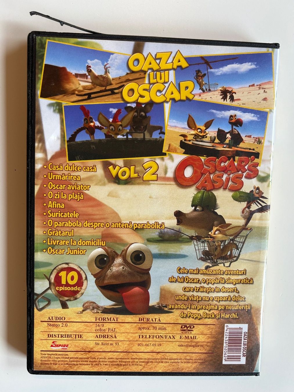 Alle DVDs: OAZA LUI OSCAR VOLUME 2 – Gebraucht aus St-Cierges von Crisi53 1