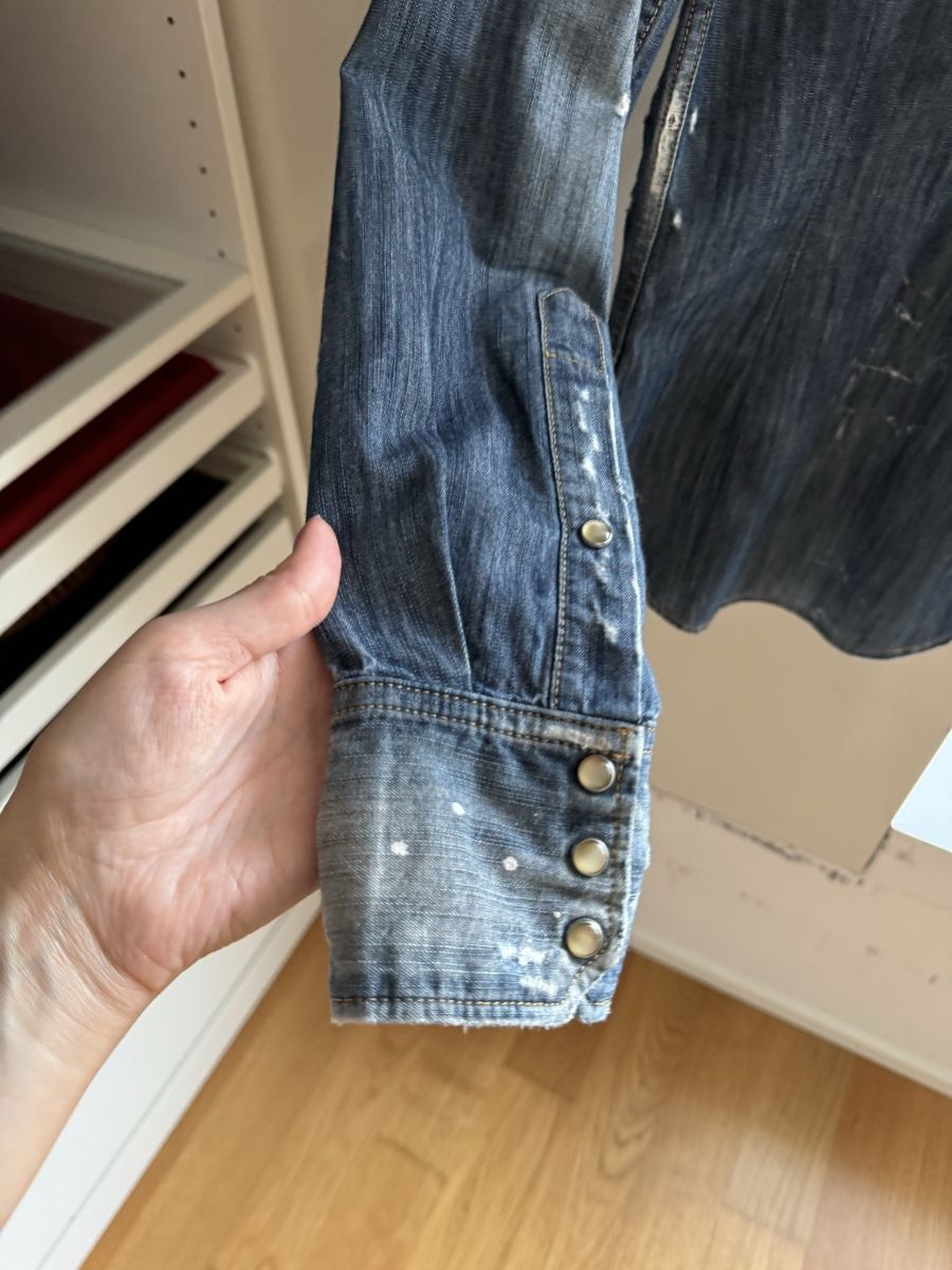 Blusen: Dsquared2, Dammen Jeans Hemd, Gr. XS – Gebraucht aus Winterthur von mar_hcp9 3