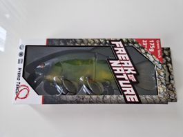 Montierte Gummifisch Freak of Nature 23cm 175g Green Tench
