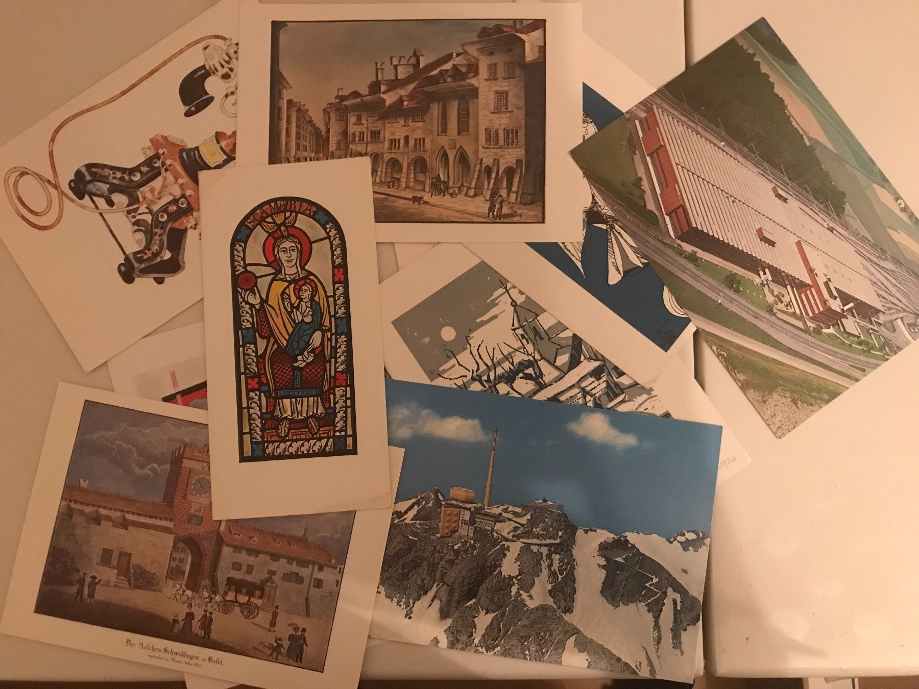 Tutti i francobolli: 62 Weihnachtskarten PTT (3000-78) – Usato da St.Gallen venduto da Bigdisch