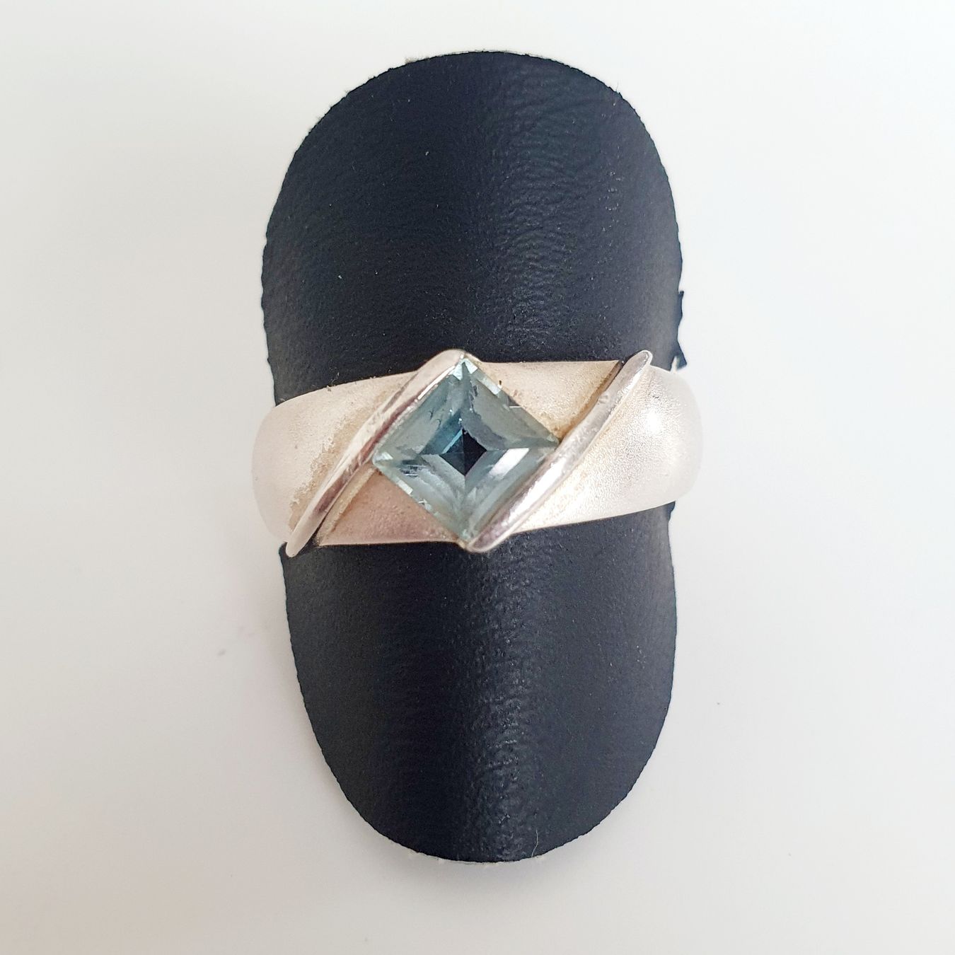 Anelli: Silber Ring 925er mit blauem Stein Grösse 19.4 mm  – Usato da Kreuzlingen venduto da Wunderkiste123 6