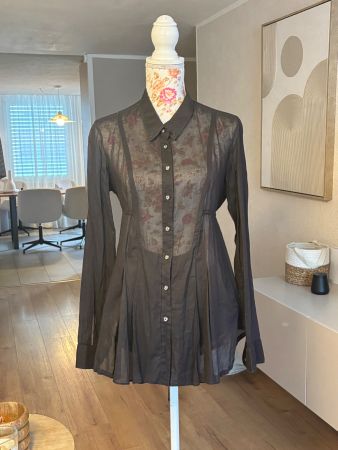 Marithé&francois Girbaud Bluse 100% Baumwolle