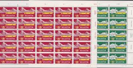 1953, Nr.314+315 komplette Bögen(Alpenpost) postfrisch ** FW