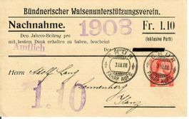 PK, Bündnerischer Waisenunterstützungsverein 1908