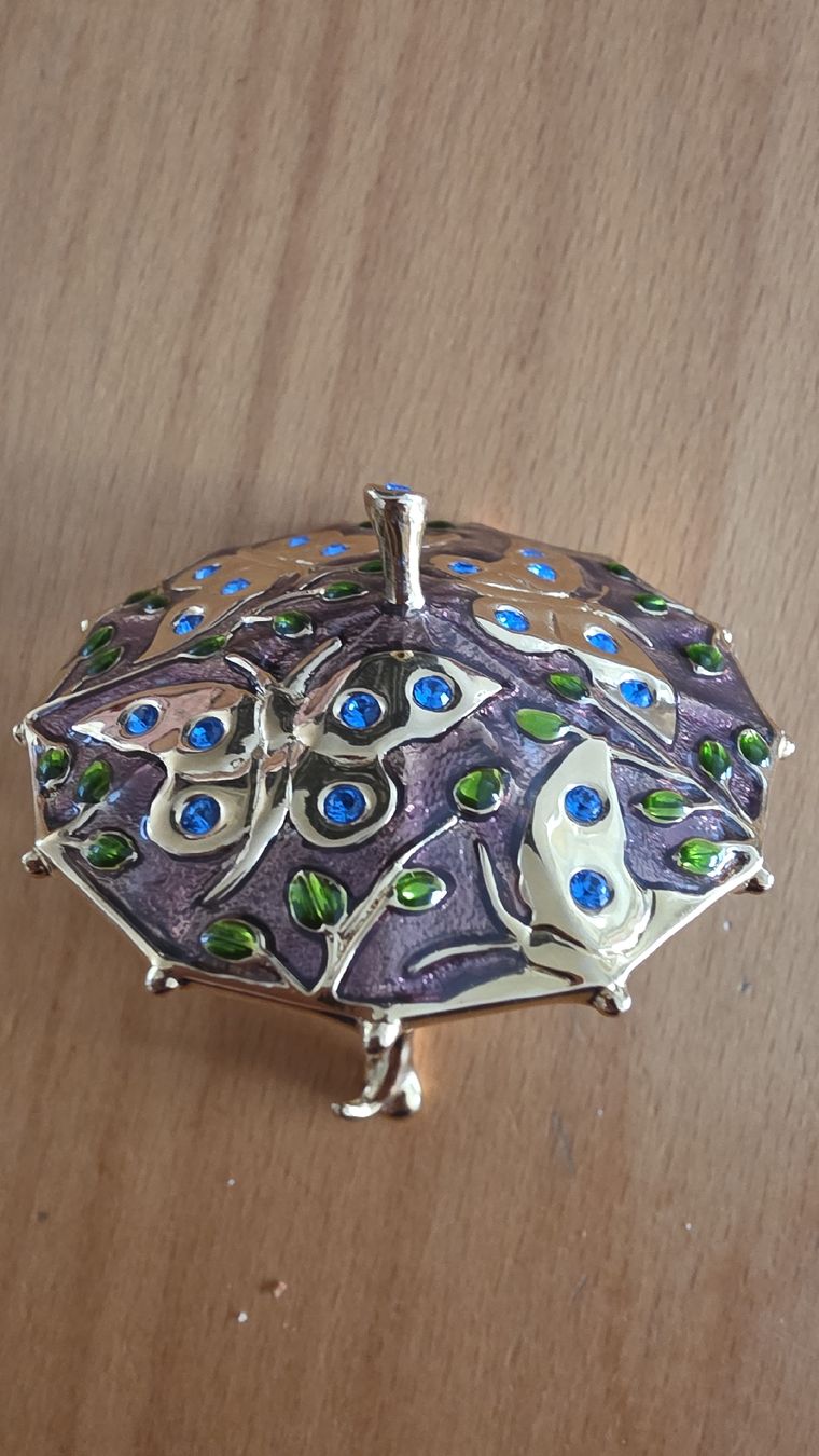 Estée Lauder Flaconi: Estée Lauder Solid Perfume "Butterfly Umbrella" Rarität! – Usato da Binningen venduto da Hofka64 3