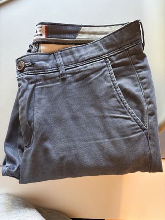 Pantaloni Jack & Jones Slim Marco grigi taglia 32 34