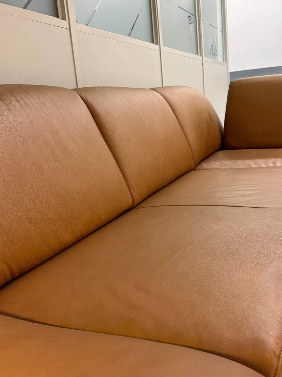 Sofas: W.Schillig Ecksofa, Echtleder, Terrakotta – Gebraucht aus Fehraltorf von Sofalab.swiss 6