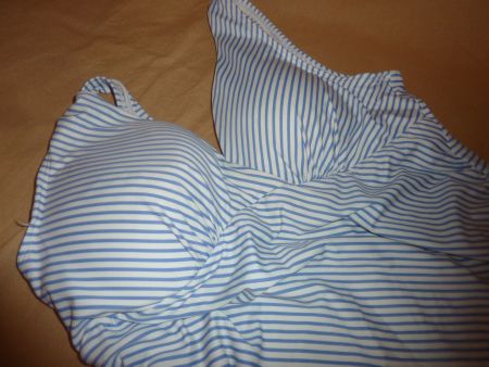 maillot de bain à rayures L intemporel pour femme