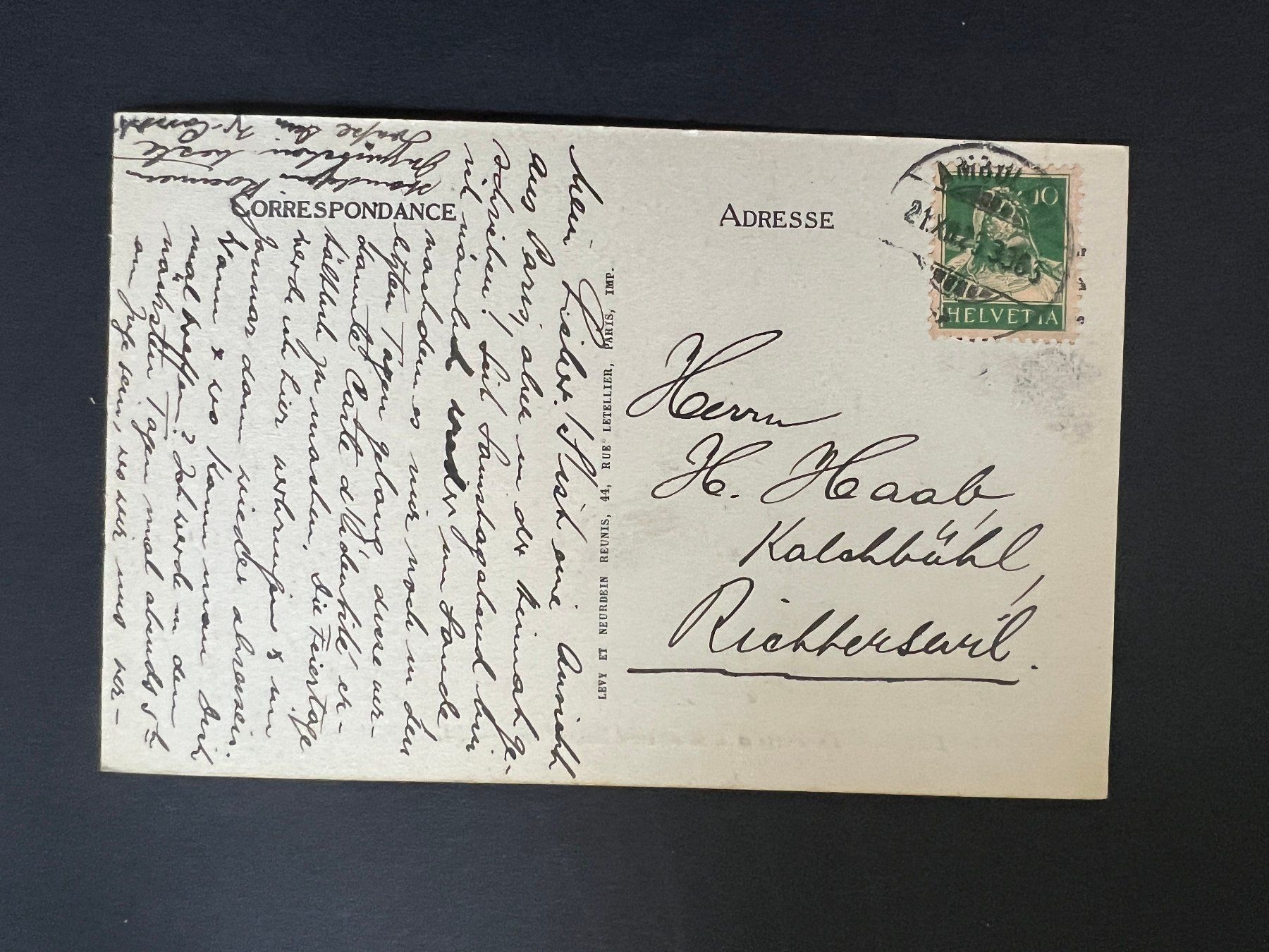 Ansichtskarten: AK Paris Saint Denis 1925   (V624) – Gebraucht aus Hinwil von Sidi4 1