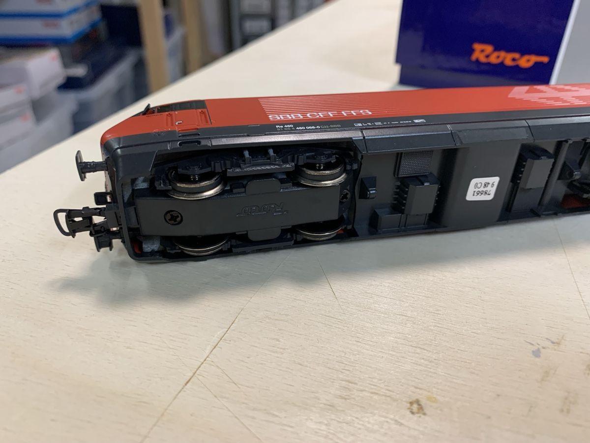 Roco Modellini di ferrovie: Roco SBB Re 460 Gütsch Refit AC Sound – Usato da Bern venduto da Fribi013 5