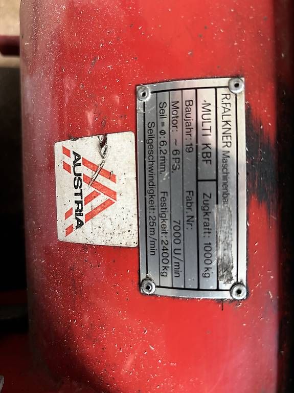 Autre stockage et transport: Winde mit castor cp 800 – D'occasion à Seedorf par Zurfluh01 1