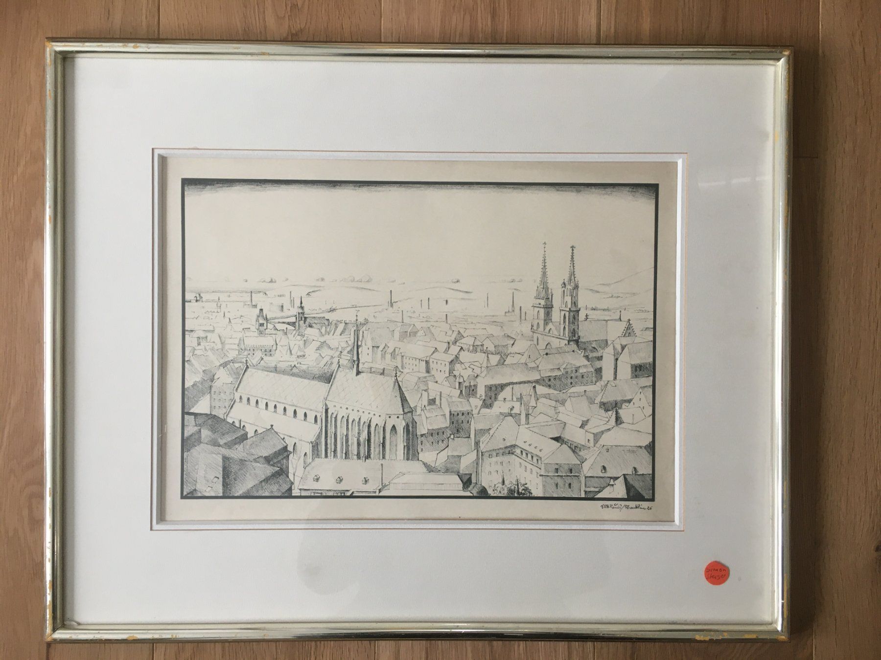 Grafica & Litografie: Niklaus Stöcklin - Litho Basler Münster – Usato da Riehen venduto da simste25