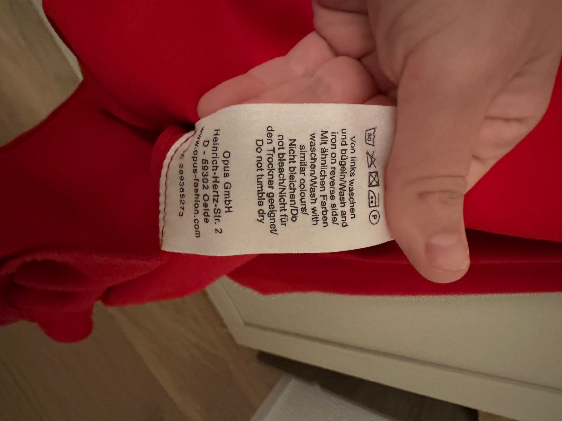 Opus Camicette: Opus Bluse rot Grösse 38 neuwertig – Usato da Arbon venduto da lua_sl9k 6