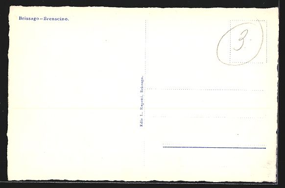 Cartoline postali: AK Brissago, Hotel Brenscino – Usato da Berlin venduto da bartko-reher 1